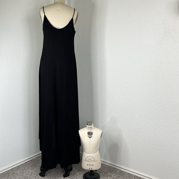 Lanston Knit Spaghetti Strap Scoop Maxi Midi Dress - Picture 7 of 9